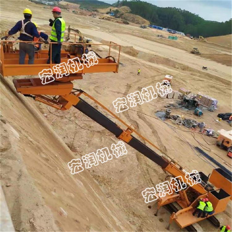 建筑工程專用護(hù)坡錨固鉆機(jī)，高邊坡鉆機(jī)